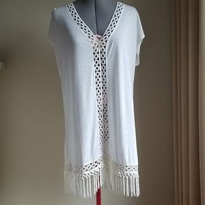 La vie en rose beach coverup